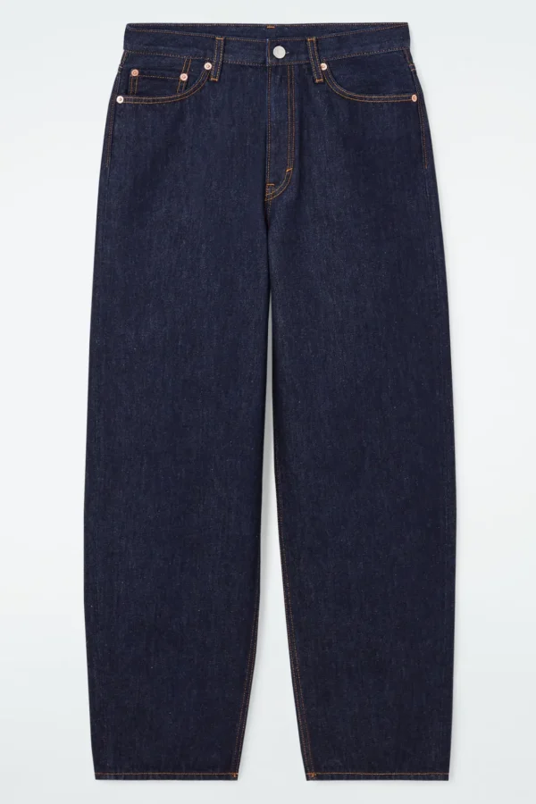 COS ARCH TAPERED JEANS INDIGO Flash Sale