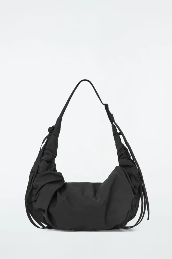 COS CANOPY MINI CROSSBODY - NYLON BLACK New