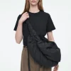 COS CANOPY OVERSIZED CROSSBODY - NYLON BLACK Cheap