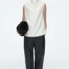 COS CAVATELLI CLUTCH - FAUX FUR BLACK Online