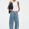 COS COAST WIDE-LEG JEANS BLUE Discount