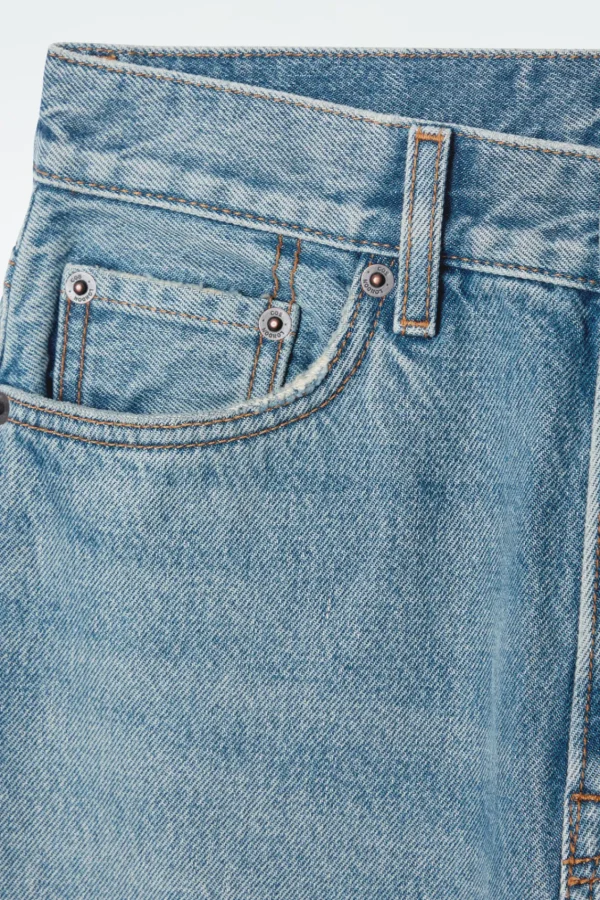 COS COLUMN STRAIGHT-LEG JEANS LIGHT BLUE New