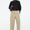 COS COTTON-TWILL CHINOS BEIGE Clearance