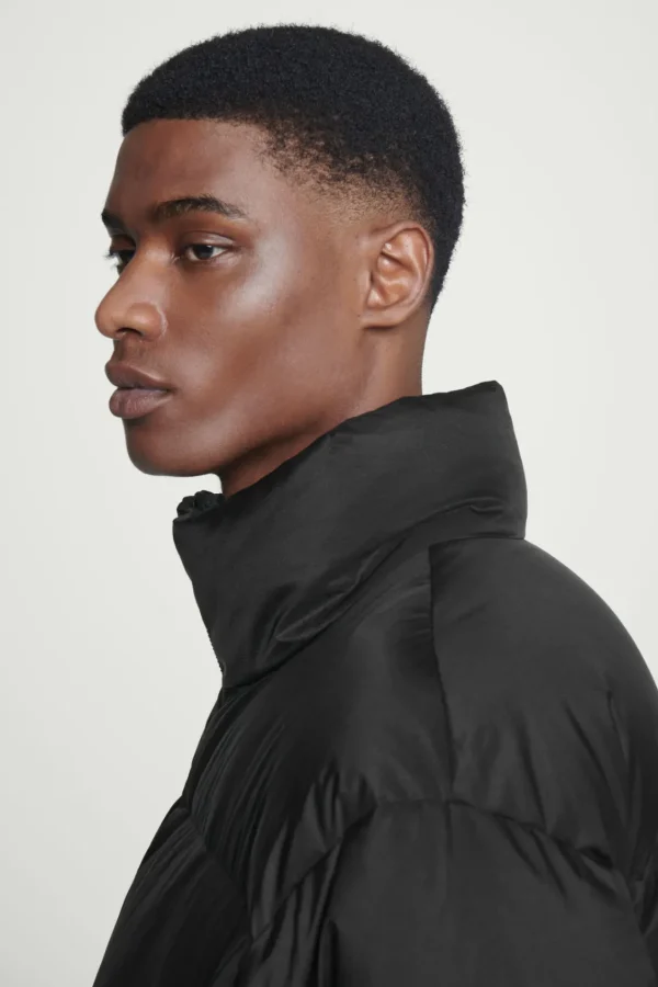 COS DOWN-FILLED PUFFER JACKET BLACK Sale