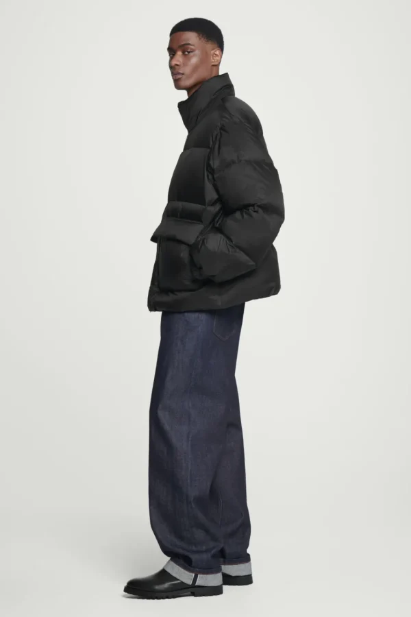 COS DOWN-FILLED PUFFER JACKET BLACK Sale