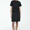 COS FRONT-PLEAT MINI SKIRT BLACK Online