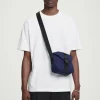 COS GRID CROSSBODY BAG - RIPSTOP DARK BLUE Online