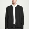 COS KNITTED WOOL BOMBER JACKET BLACK Store