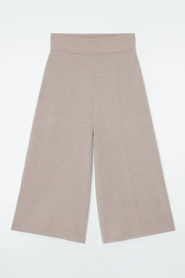 COS MERINO WOOL CULOTTES BEIGE Online