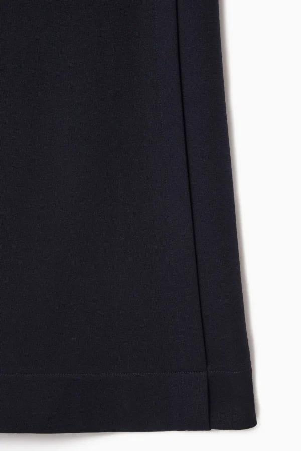 COS MILANO-KNIT CULOTTES NAVY BLUE Cheap