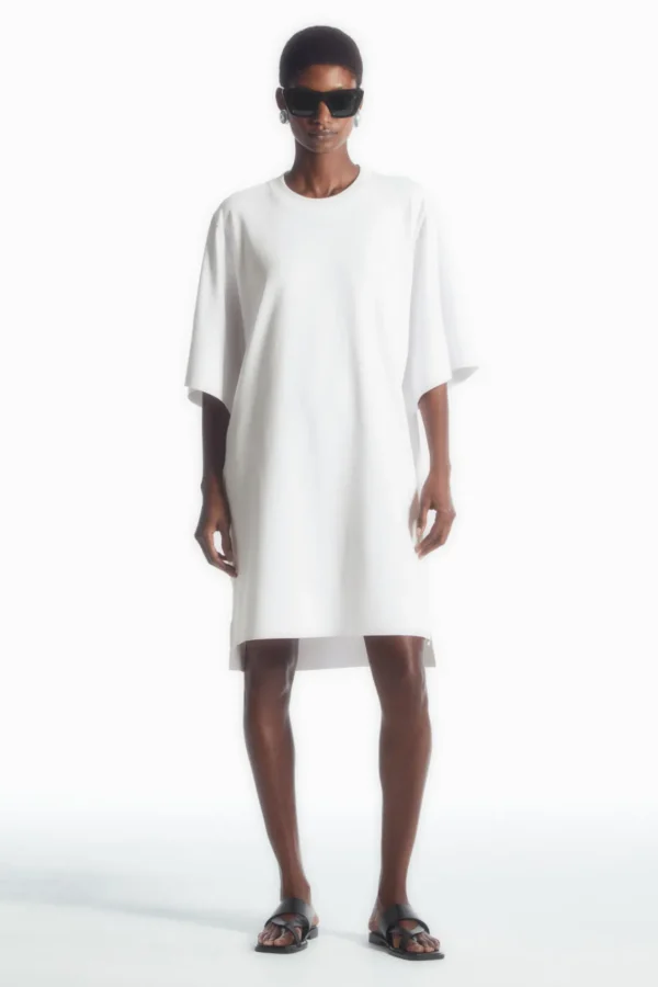 COS OVERSIZED BOXY T-SHIRT WHITE Discount