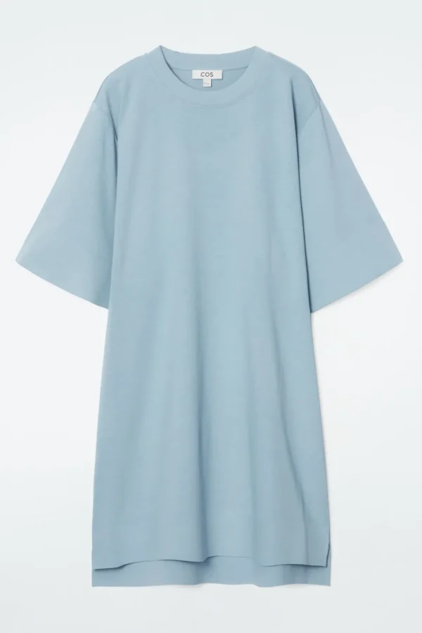 COS OVERSIZED BOXY T-SHIRT LIGHT BLUE Sale