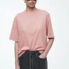 COS OVERSIZED FADED T-SHIRT DUSTY PINK Cheap