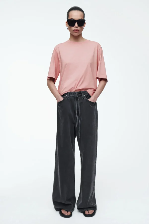 COS OVERSIZED FADED T-SHIRT DUSTY PINK Cheap