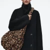 COS OVERSIZED QUILTED CROSSBODY LEOPARD Outlet