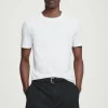 COS 3-PACK REGULAR COTTON T-SHIRTS white Clearance