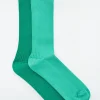 COS 2-PACK RIBBED SOCKS TURQUOISE / TEAL Discount