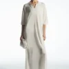 COS POLO MAXI DRESS WHITE Shop