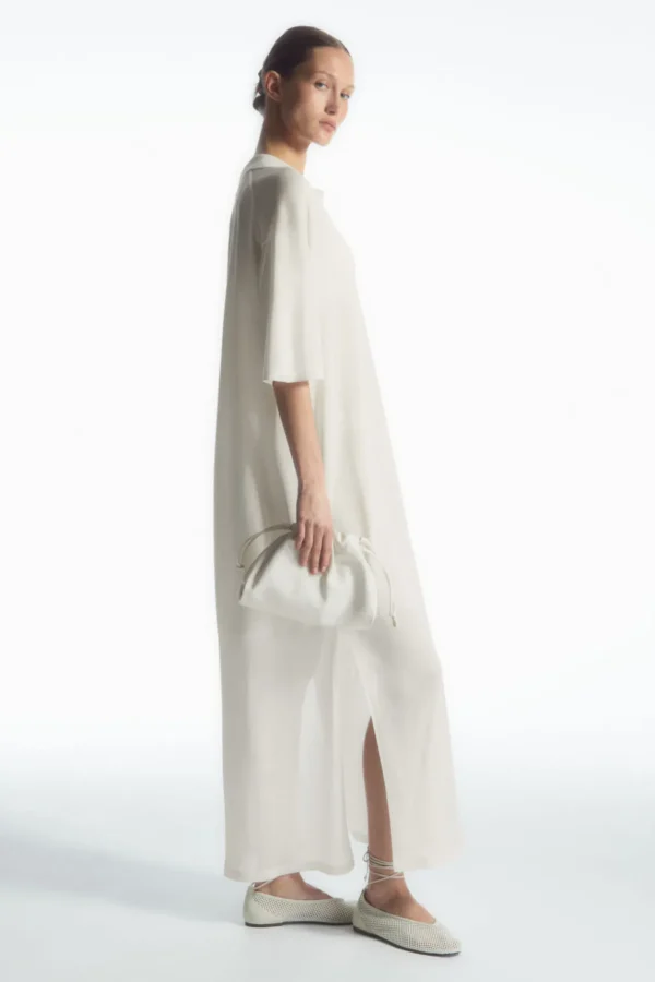 COS POLO MAXI DRESS WHITE Shop