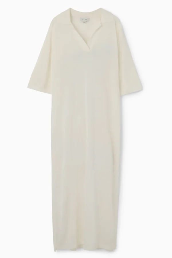 COS POLO MAXI DRESS WHITE Shop