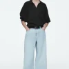 COS POOL WIDE-LEG JEANS LIGHT BLUE Best Sale