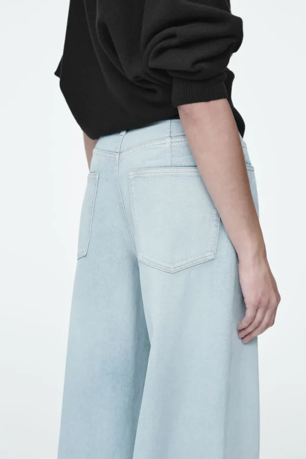 COS POOL WIDE-LEG JEANS LIGHT BLUE Best Sale