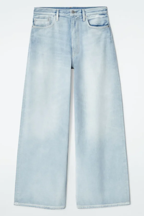 COS POOL WIDE-LEG JEANS LIGHT BLUE Best Sale