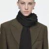 COS PURE CASHMERE SCARF BLACK Store