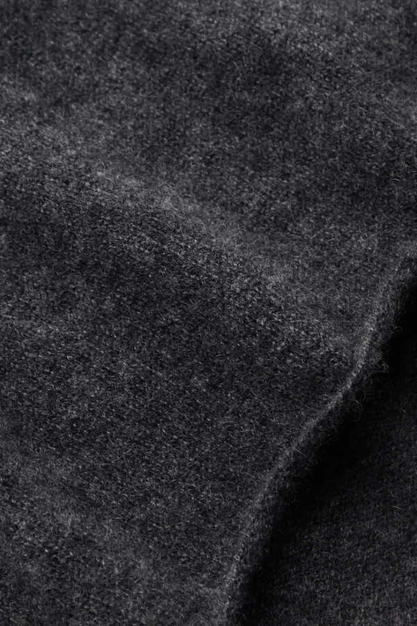 COS PURE CASHMERE SCARF DARK GRAY Sale