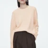 COS PURE CASHMERE SWEATER APRICOT New