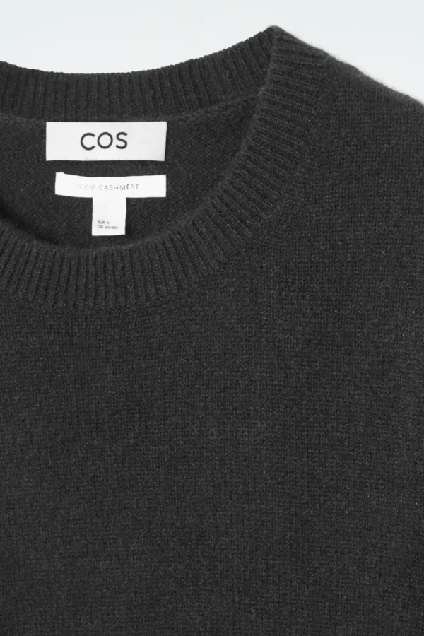 COS PURE CASHMERE SWEATER BLACK Fashion