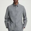 COS RELAXED UTILITY SHIRT GRAY Online