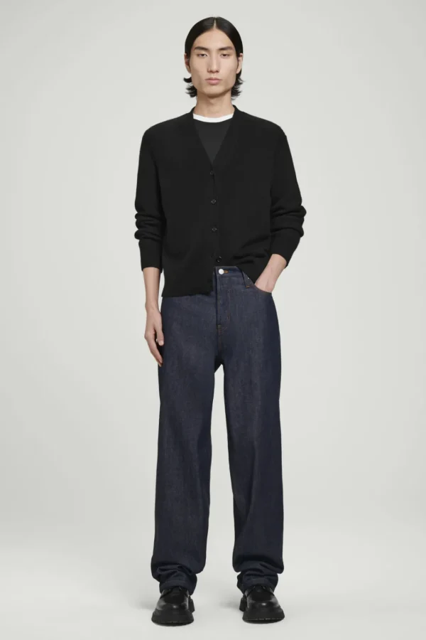 COS RIDER SELVEDGE WIDE-LEG JEANS RAW INDIGO Fashion