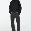 COS SHIFT STRAIGHT-LEG JEANS FADED BLACK Cheap