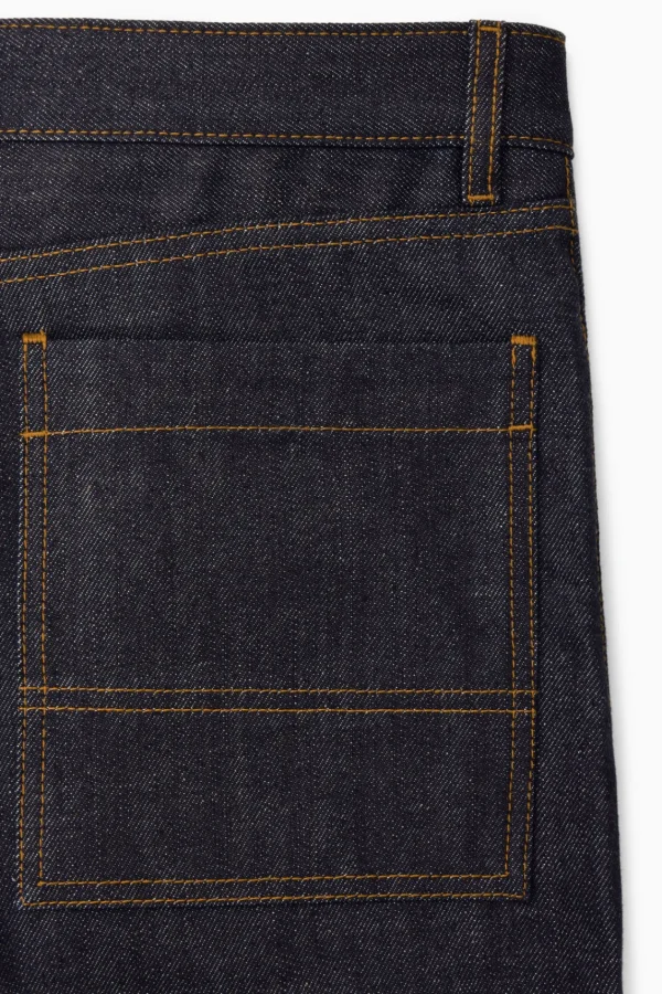 COS SIGNATURE STRAIGHT-LEG JEANS BLUE Outlet