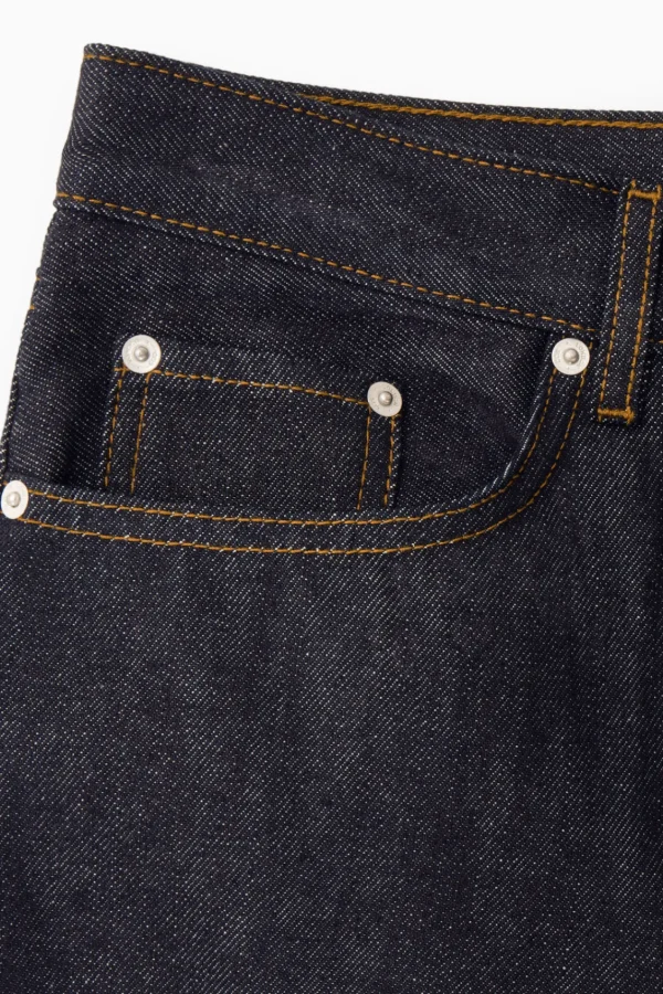 COS SIGNATURE STRAIGHT-LEG JEANS BLUE Outlet