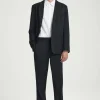 COS STRAIGHT-LEG WOOL PANTS - REGULAR BLACK Best Sale