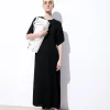 COS THE FLUID T-SHIRT DRESS BLACK Clearance