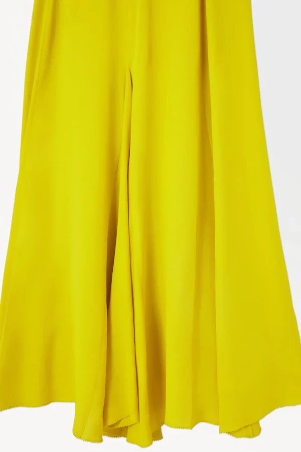 COS THE FLUID T-SHIRT DRESS YELLOW Shop