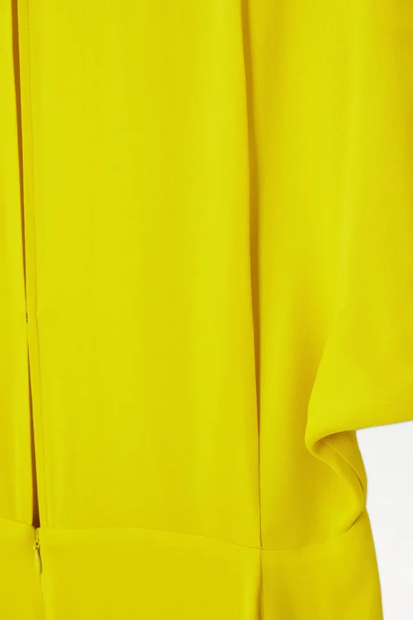 COS THE FLUID T-SHIRT DRESS YELLOW Shop