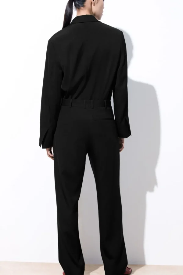 COS THE FLUID WIDE-LEG PANTS BLACK Best