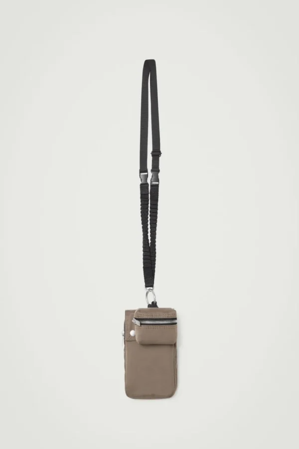 COS UTILITY PHONE POUCH - NYLON KHAKI Best