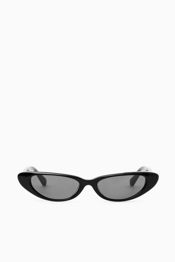 COS WING SUNGLASSES - CAT-EYE BLACK Outlet