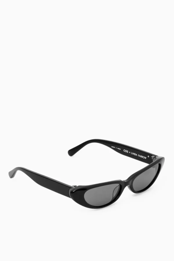 COS WING SUNGLASSES - CAT-EYE BLACK Outlet